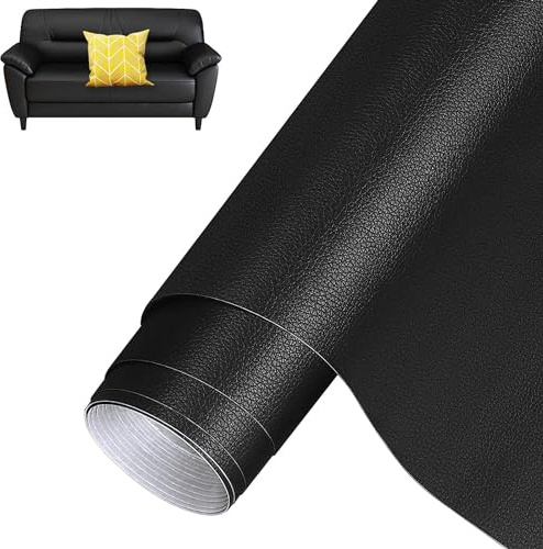 Leder Reparatur Set Patch Kit, 35 x 137 cm Lederflicken Selbstklebend