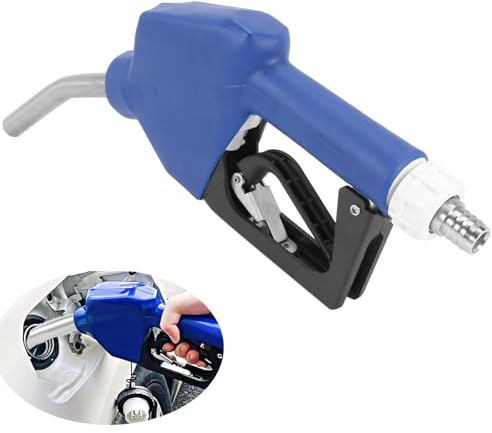 FutureHight Automatische Edelstahl DEF/AdBlue Zapfpistole mit 3/4 NPT, Schwenkbarer DEF Pumpe Ausführung für Auto-Treibstoff, Manuelle/Automatische Düse mit Frostschutz Aufroller