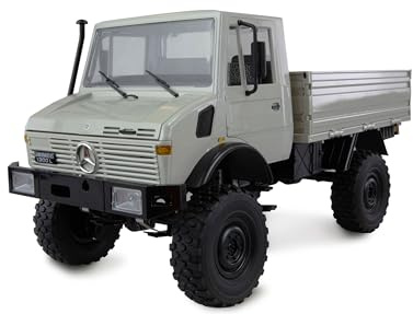 Amewi Mercedes-Benz Unimog Lizenzfahrzeug 4WD 1:12 RTR hellgrau (hellgrau)