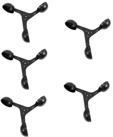 TINEASUR 5piezas Copa Anemómetro De Copas Para Medición De Velocidad Del Viento Sensor De Medición De Viento Duradero y Práctico Para Herramientas Aire