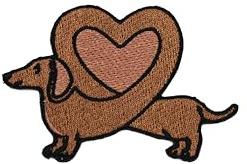 Finally Home Patch zum Aufbügeln - Dackel Love | Hunde Patches, Aufbügler, Hund Flicken, Erwachsene Aufnäher, Dachshund Bügelpatch, Dackel Geschenke