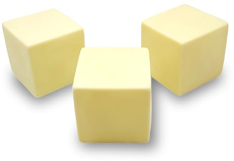 Juego de 3 cubos LED RGB luminosos 7 cm – Luz nocturna, diseño de ambiente, relax y dormir – Lámparas de mesa con colores variables para casa, oficina y ambientes mágicos