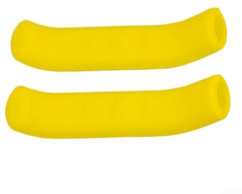 Langlebige und wasserdichte Fahrrad-Bremskabelabdeckung, Silikonmaterial (gelb)