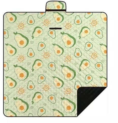 MXMZSRTH Picknickmatte Picknickmatte, Rasenmatte, Strandmatte, Camping, Outdoor, tragbare Bodenmatte(Style 1,2x2m)