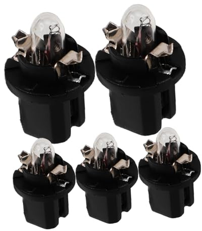 ABOOFAN 5pièces Lot De Ampoules Pour Éclairage Intérieur De Tableau De Bord Pour Voiture Remplacement Direct