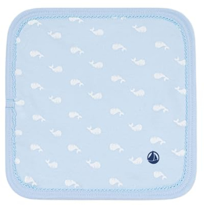 Petit Bateau Salvietta per bambini in Cotone e spugna Balena