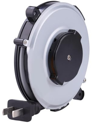 Avvolgicavo, Avvolgicavo Elettrico Portatile Con Funzione Di Riavvolgimento Automatico E Per Attività All'aperto Dispositivi Alimentazione Tubo da giardino