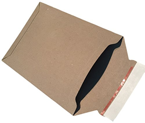 300 Versandtaschen aus Vollpappe 175 x 250 mm Format: A5 Vollpapptaschen Kuverts Taschen braun von dimapax