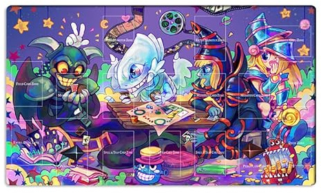Mlikemat New Playmat Labrynth of The Silver Castle CCG TCG Sammelkartenspielmatte + gratis Tasche (ZD039-201-A)
