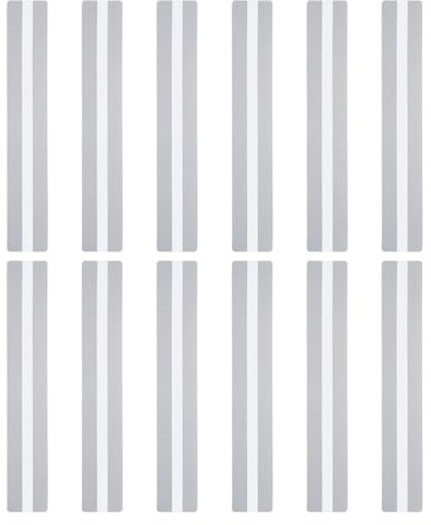 PATIKIL 12Pz Segnalibri Colorata Strisce di Lettura Guidata Trasparenti | Segnalibri Sovrapposizione Colorata per Ridurre Stress Visivo, Forniture per Insegnamento Insegnanti in Classe