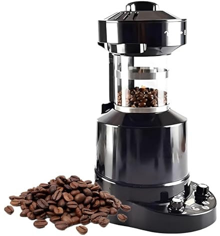 STWBHW Tostatrice for Chicchi di caffè, tostatrice for caffè, tostatrice for Chicchi di caffè elettrica Professionale, Macchina for tostare Il caffè ad Aria con Timer, velocità del Vento Regolabile