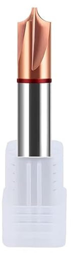 HRC55 Interner R-Fasenfräser, Wolframstahlkarbid, Nanobeschichtung, 4-schneidig, Für CNC-Bearbeitungszentrums-Schaftfräser,R1,0x4Tx50Lx4T