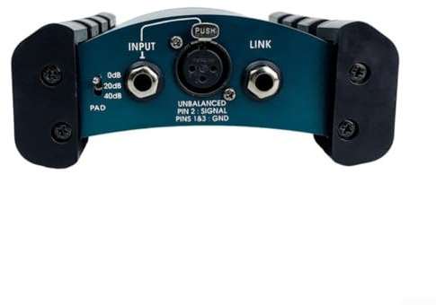ComfyHarbor Active DI Box With Impedance Matching Technology For Audio Use Reliable Signal Transfer And Compatibility With Multiple Devices