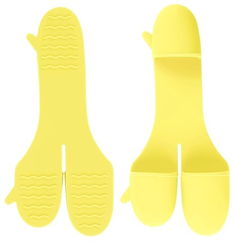 Clips pour gants isolés – Clips pour gants isolés à trois doigts – Résistants à la chaleur de 28,5 g, supports er casseroles en silicone pour cuisines, ğuanti ṣa four à trois doigts résistant à la