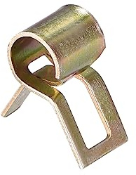sourcing map 50 Stück Vakuumschlauchklemme Niederdruckluftklemme 6mm 1/4 Zoll Federband Typ Aktion Kraftstoff/Silikon