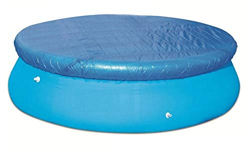 Pool Abdeckplane - Pool Cover - Poolabdeckung Rund PE Schutzplane, Abdeckplane Für Frame Pool, Wasserdicht Staubdicht, Blau (305cm)