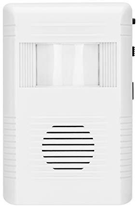 Motion Sensor Alarm, Door Entry Motions Detectors Wireless Doorbell Alert Driveway Infrared Pir Detector Visitor Chime Alart With Night Light Welcome Buzzer Monitor For Business Hotel