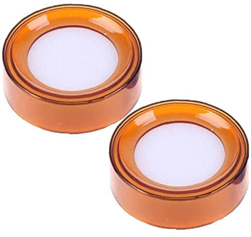 TOSSPER 2 Pcs Finger Wet Schwamm Pokal Moistener Fingerspitzenfeuchtigkeit Für Geldkasse Kasse Banken Zählen Papiere Dollar Rechnungen Dokumente