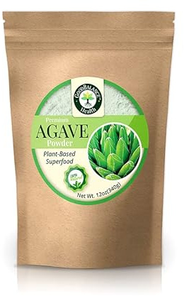Good Balance Health Agave Sweetener | Low Glycemic Sweetener | All Natural and Organic | Ideal Sugar Substitute | Non GMO, Gluten Free, Keto Sweetener, Vegan Friendly | 12 Ounces (Resealable Bag)