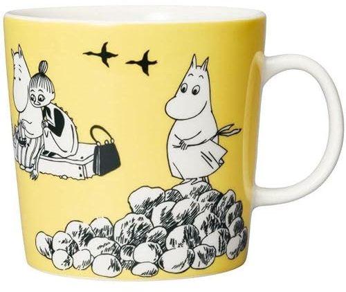 Arabia Moomin - Taza grande (0,4 L), color amarillo