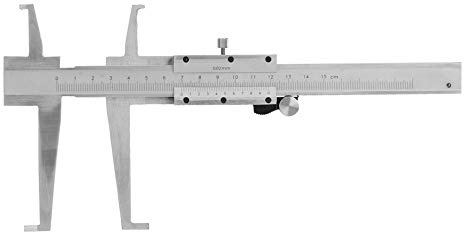 Calibre Vernier, Acero Al Carbono de Alta Precisión, Ranura Interior, Calibre Vernier, Micrómetro Interior, Regla, Herramienta de Medición