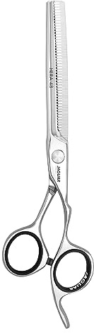 Jaguar Hera Modelling Scissors 6.25 Inches | Texturing Shears with 48 Thinning Teeth with Prismatic Cut in Crane Design with Forged Finger Hook | Polished | Made in Germany