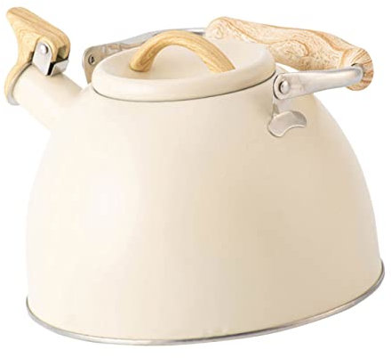2 pièces Bouilloire bourdonnante Bouilloire à thé Pots à thé sur cuisinière Poêle à main Théières à induction Bouilloire à thé pour poignée de cuisinière Bouilloire sifflante Eau Utilisation quotid