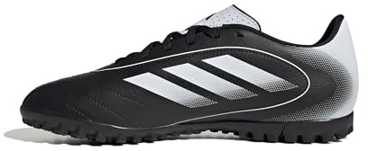 Adidas Unisex-Adult Goletto IX Turf Soccer, Black/White/Black, 11