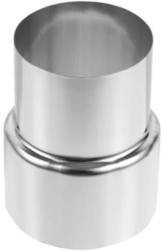 HOMOCONO Adaptador De Reducción De Tubo De Escape Inoxidable Para Calentadores De Gas De Escape Para Calentadores De Agua