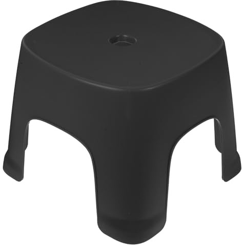 PRETYZOOM Toilet Step Stool Plastic Foot Stool for Adults and Kids Bathroom Toilet for Natural Squatting Shoe for Bedroom Kitchen and Bathroom Use