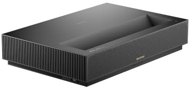 Formovie Cinema Edge Proyector láser TV Ultra Short Throw, 4K UHD, Dolby Vision y Atmos, HDR10/HLG, Google TV, Netflix