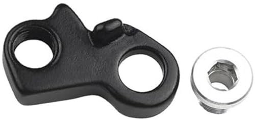JUNPIY Für-Shimano XT Y5RT98010 Fahrrad Hinten Aufhänger Schaltwerk Halterung Schwarz Radfahren Zubehör Schaltwerk Aufhänger Halterung Kleiderbügel für Fahrradheckhaken