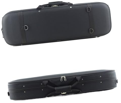Violinkoffer Rucksack Geigenkoffer 4/4 Geigentasche Für Erwachsene 3/4 Mit Schultergurt 1/2 Zweiseitige Tasche 1/4 Leicht(3/4)