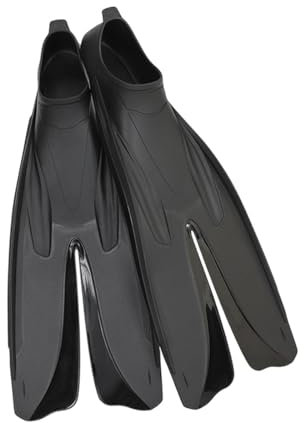 F Fityle Tauchflossen, Bequeme Schwimmflossen für Erwachsene, tragbare leichte, Nicht Langen Flossen für das Schnorcheln unter Wasser, XL