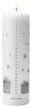 Georg Jensen Weihnachtsschmuck 2025 Adventskerze Silber