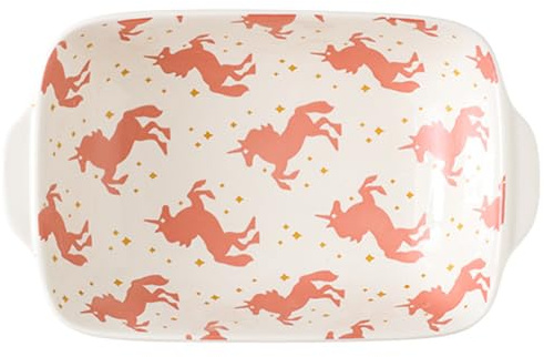 Fuentes para hornear, fuente para lasaña de 22 cm, juego de utensilios de porcelana para cocinar, fuentes rectangulares de cerámica con asas, fuente de cerámica para hornear, fuent(Size:8.7in,Color:D)
