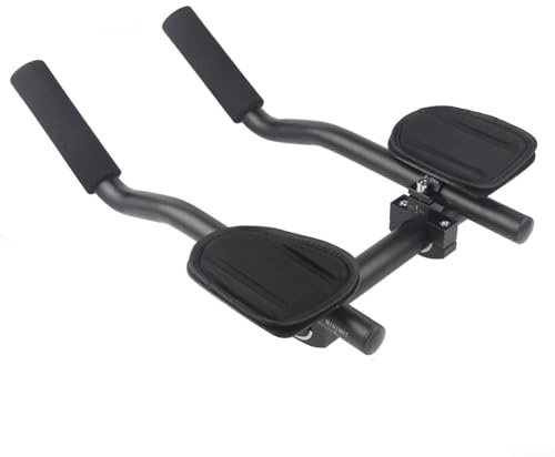 Desiumite Adjustable For Bike Hand Rests for Aero For Bars, Handlebar Extensions Compatible with Road and Mountain Bikes, 22mm-26.5mm Clamp Diameter, Aluminum(0609type)