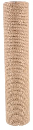 Ciieeo Poste de Recarga para Rascador de Gatos con Cuerda de Sisal Duradera Diámetro 8 Cm Altura 30 Cm Accesorio DIY para Torre de Gatos de Interior Compatible con Árboles