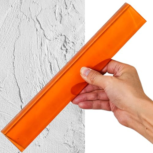 Strumenti per pareti a secco - Cazzuola a rivestimento resistente Oxford | Strumenti a 45° per giunti di gesso - Per ristrutturazione Rifezione Pavimento Soffitto Vernice Lattice Rivestita Costruzione