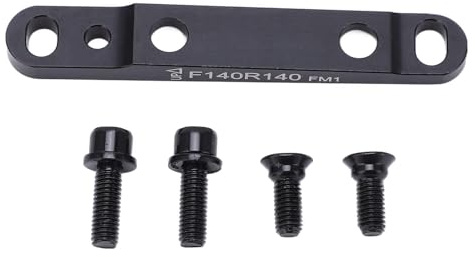 Fahrradscheibenadapter, Ersatzteile Adapter Post, Scheibenbremsen-Halterungsadapter, Front Shared Ultraleichter Flacher Mountainbike-Scheibenbremssattel-Halterungsadapter