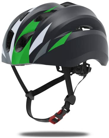 Smart4U SH20 Bluetooth-Mountainbike-Helm mit Lautsprechern und integriertem Mikrofon, Ultraleicht und belüftet, MTB- und Rennradhelm für Erwachsene, Männer und Frauen