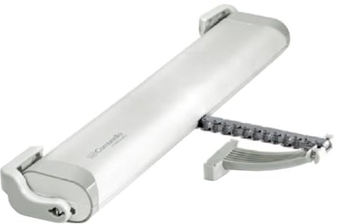 ANDROMEDAGIE® | LIWIN 250N 230V BIANCO | Attuatore a Catena per Finestre | 250N | IP44 | 3 Corse Regolabili | Soft Start/Stop | Comunello Mowin Window Automation Technology