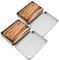 MOBUTOFU Fatwood Fire Starter Sticks Natural Wood Kindling for Camping Outdoor Use Fast Flame Starters Instant Firelighters
