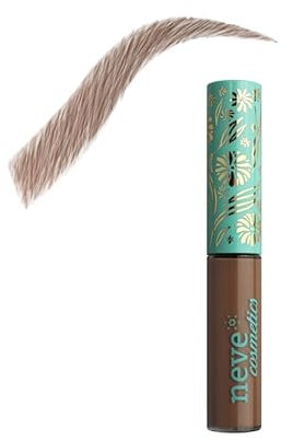 Neve Cosmetics mascara per sopracciglia castano caldo Brow Model | Roma Brown