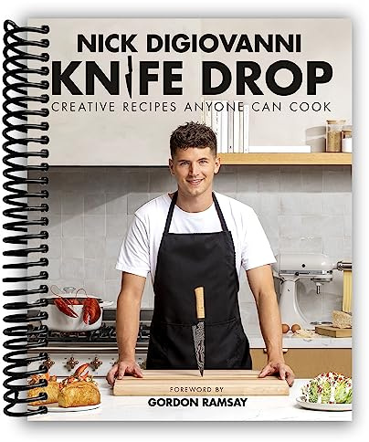 Knife Drop: Creative Recipes Anyone Can Cook [Spiral-bound] Nick DiGiovanni [Spiral-bound]