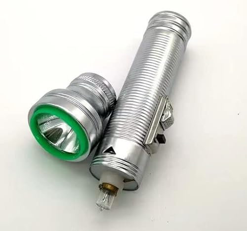 Torcia nostalgica, Torcia portatile, Torcia portatile vecchio stile for uso domestico semplice all'aperto in stile vintage, Torcia potente e luminosa, Batteria n. 2 a due sezioni ft200 semplice nostal