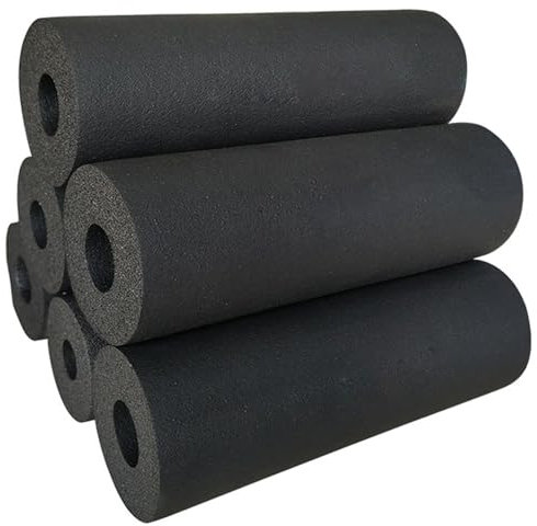 5.9Ft Long 3/8 (9mm) Thickness Pipe Insulation Foam Tubing Winter Freeze Protection Tube Antifreeze Rubber Hose for Air Conditioning Industrial Pipes(25mm)