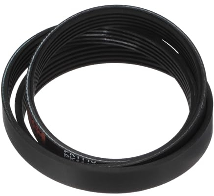 sourcing map 5K437/5PK1110 Serpentine Belt 5 Ribs 1110mm Length x 18mm Width x 5mm Thick, EPDM Poly V Belt, Micro V-Ribbed Belt for Vehicle
