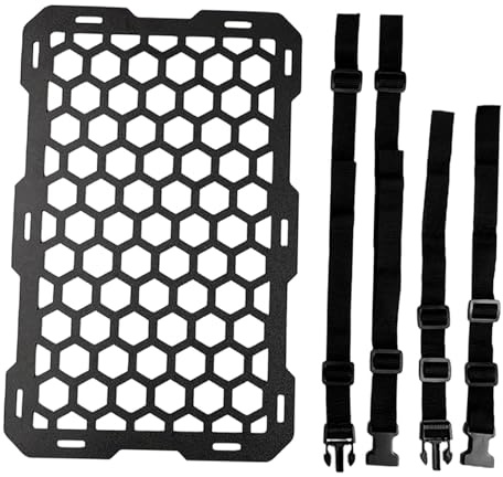 Dickly Molle-Panel für Fahrzeuge, Autositz-Panel, Auto-Innenzubehör, langlebiger Rückenlehnen-Organizer für Kfz-Anbauteile, stil a