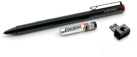 Lenovo GX80K32884 originale Active Pen - nero (BULK) incl. batteria per ThinkPad X1 Tablet Gen 1 (20GG/20GH), Yoga 15 (20DR), IdeaPad Miix 510-12ISK (80U1)